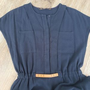 ZARA Basics Short Sleeve Dress Size XS